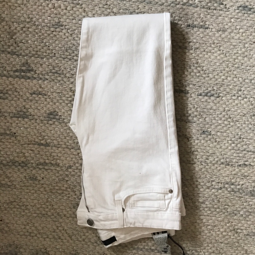 NWT white Joe Jeans ‘straight to narrow’ jeans
